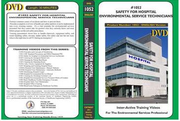 American Training Videos Hospital Series 1052 Safety for Hospital Environmental Services Technicians